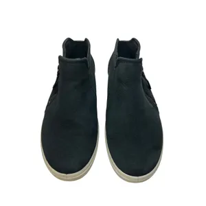 ECCO Soft 7 Tred Zip Booties Black Nubuck Leather High‎ Top Sneakers 430243 thumbnail 6