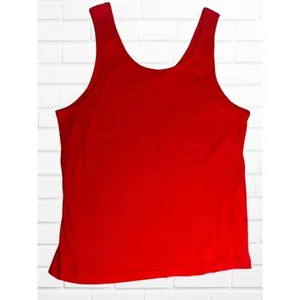 5/$25 Vintage Ched by Anvil Lake Ozark‎ Women's Tank Top Red The Ozarks thumbnail 5