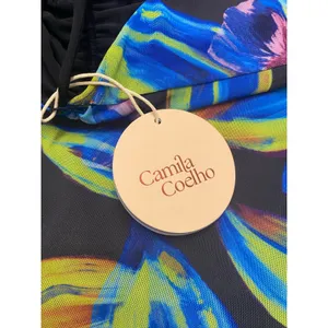 NWT Camila Coelho Maren Maxi Dress REVOLVE XL Tropical Floral Open Back Resort thumbnail 7