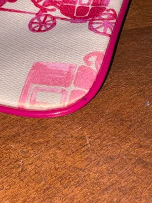 Coach Poppy Pink Scribble Swingpack Crossbody Bag Canvas Y2K⁠ thumbnail 6