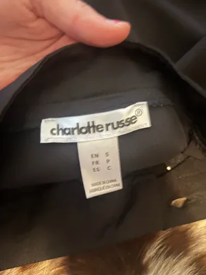 Charlotte Russe high waisted Black Dress Pants thumbnail 3