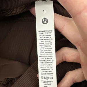 Lululemon Dance Studio Mid Rise Jogger Pants Lava Cake Brown Women's 10 x 28 thumbnail 5
