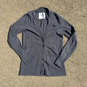 Vintage Y2K Abercrombie & Fitch Cashmere Blend Cardigan Size M thumbnail 1