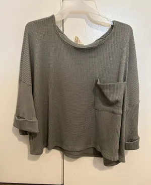Oversized Sweater Green thumbnail 1