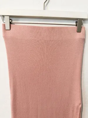 Cotton Citizen Melbourne Midi Skirt Small Pink Side Slit Night Out Minimalist thumbnail 4