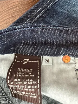 Seven7 Dojo Flare Jeans Women’s Size 28 Y2K Vintage Inspired thumbnail 4