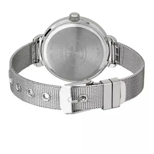 💥HP 💥 Women's Glitz Sparkle Dial Spray Silver Alloy Mesh Band Watch 36mm thumbnail 7