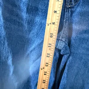 Old Navy Extra High-Waisted‎ Wide-Leg Jeans Medium Wash Blue Womens Size 4 thumbnail 8
