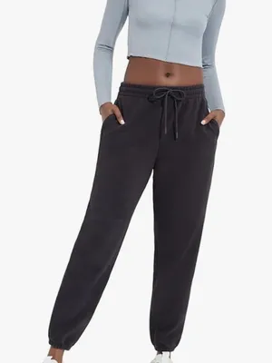NWT UGG Cassady Micro UGGFLUFF Jogger Pants Dark Grey Size XL thumbnail 4