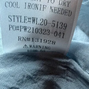 Wishlist Blue Gauze Swing Dress L Strappy Low Back Pockets Flowy thumbnail 7