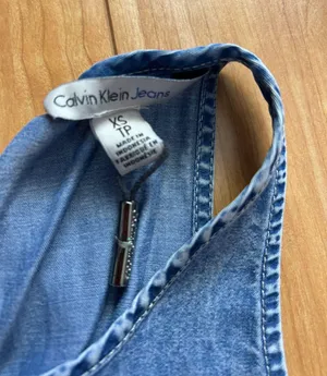 Calvin Klein Denim Mini Dress thumbnail 2