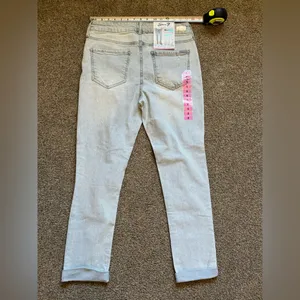 Seven 7 Jeans Women's 6 Blue Light Wash NWT Weekend Slim Fit Jean thumbnail 5