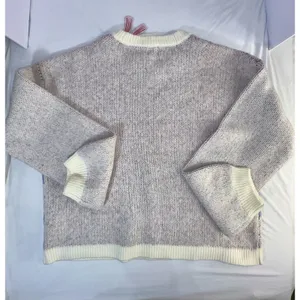 A NEW DAY Target Holiday Crewneck Sweater Cream Blue Red Apres Size XXL‎ NWT thumbnail 2