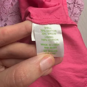 Lilly Pulitzer “Aleesa” Fit & Flare Pink Lace Sleeveless Mini Dress Size 8 thumbnail 4