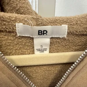 BP Nordstrom Womens Colorblock Half Zip Hoodie Sweatshirt Blue Brown Yellow Sm thumbnail 6
