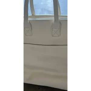 AYLA Co DIAPER BAG white cream Women’s Large Bag Travel Multipocket Carryon thumbnail 11