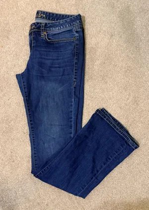 American Rag Y2K Dark Wash Low Rise Bootcut Jeans Size 7 thumbnail 1