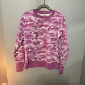 Tek Gear Womens Sweatshirt Pink Camouflage Ultrasoft Fleece Size Small thumbnail 2