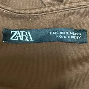 Zara Womens Brown Seamless Sleeveess Racerback Stretch Bodysuit Tank Top Size S thumbnail 4