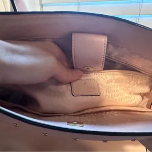 Fabulous Kate Spade New York Posy Pink Gold Studded Leather Satchel Shoulder Bag thumbnail 5
