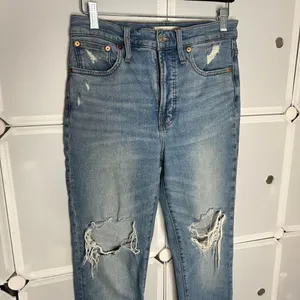 Madewell The Perfect Vintage Jean Distressed in Blue Wash Size 26 thumbnail 11