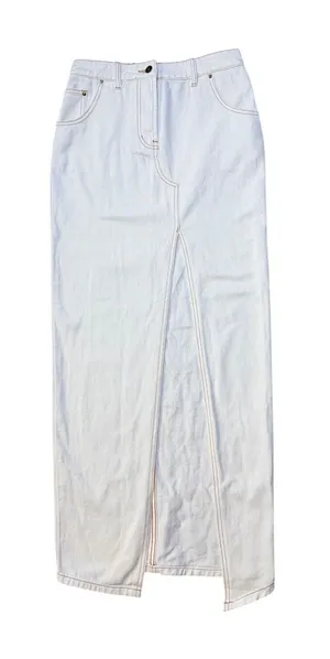 Lioness Barbie Split Denim Midi Skirt NEW thumbnail 1