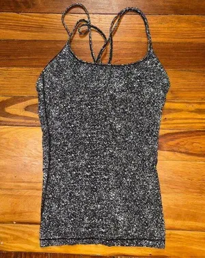 🍋 lululemon free to be tank nulu diffuse starlight black thumbnail 1