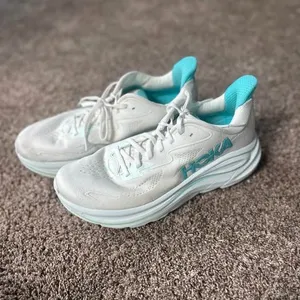 Hoka Clifton 10 running shoes blue thumbnail 2