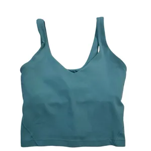 Lululemon Teal Align Tank Top Size 2 thumbnail 2