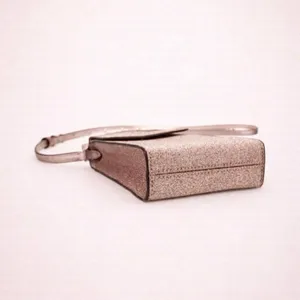 Kate Spade Tinsel Glitter Phone Crossbody Bag | Rose Gold Mini Purse NWT thumbnail 2