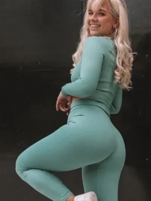 Tala Zinnia Teal Leggings thumbnail 1