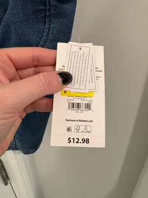 Walmart Denim Crop Top thumbnail 3