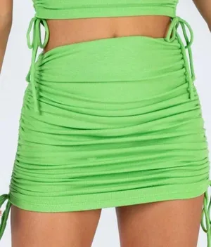 Princess Polly green  mini skirt thumbnail 1