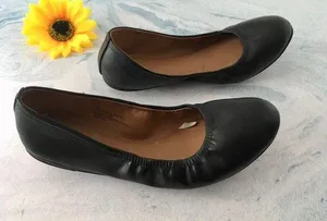 Black Ballet Flats, Size 7 1/2 thumbnail 3