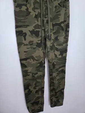 Monkey Ride Jeans Camouflage Jogger Pants High Waist Casual Size 9/29 28" Waist thumbnail 9
