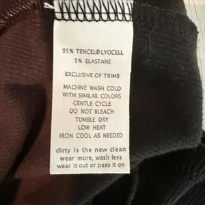 Toad & Co Daisy Ribbed Sleeveless Super Soft Knit Dress Size Large Black thumbnail 7