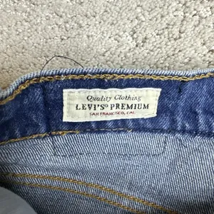 Women's Levi's 26x27 Premium Wide Leg Big E Button Fly‎ Jeans thumbnail 5