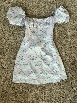 Zara Floral Mini Dress thumbnail 2