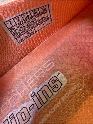 Skechers Pink Mesh Slip-On Walking Sneakers thumbnail 11