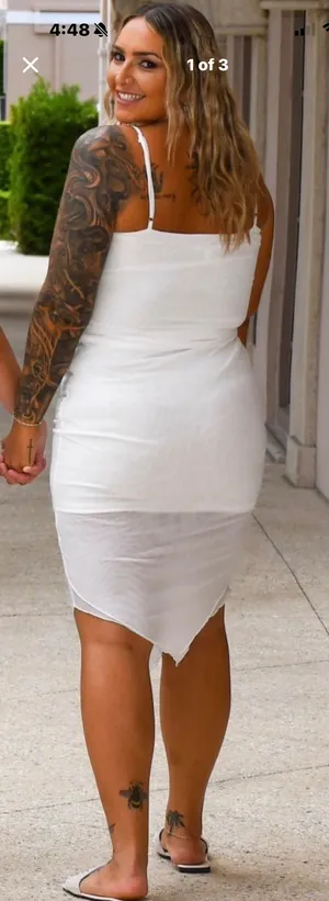 Dress White Size L thumbnail 1