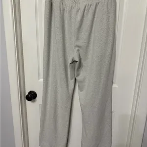 Alpine design wide leg‎ fleece sweatpants grey size large thumbnail 6