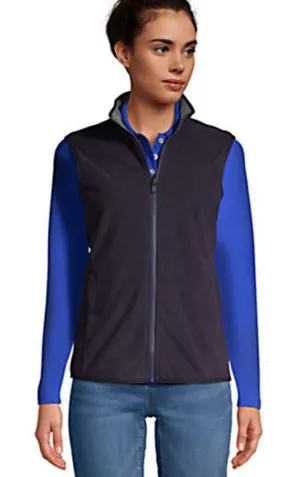 Lands end new Women's‎ Marinac Fleece Vest thumbnail 1