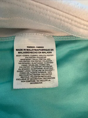 Nike Women's White Layered Running Shorts Teal shorts Liner Dri Fit zip pocket S thumbnail 9
