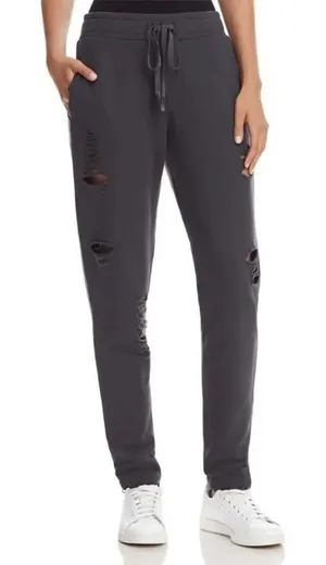 ✨Alo Yoga Distressed Grey Sz Small Sweatpants✨ thumbnail 1