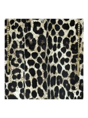 new MICHAEL Michael Kors ☀︎︎ Cheetah Print Velour Dress ☀︎︎ Gold Hardware ☀︎︎ S thumbnail 7
