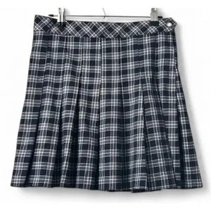 NWT H&M Divided Plaid Mini Skirt 6 90s style‎ Schoolgirl Grunge Preppy Y2K thumbnail 1