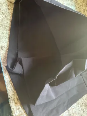 ZARA This is a black pleated mini skort thumbnail 2