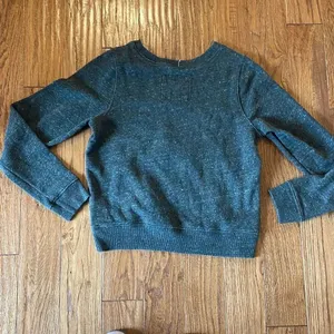 Abercrombie & Fitch New York grey embroidered floral sweatshirt m thumbnail 8