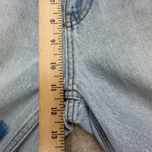 PacSun 90s Boyfriend Patchwork High Rise Jeans Light Wash Raw Hem Size 24 Y2K‎ thumbnail 13