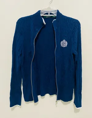 Ralph Lauren Navy and White Knit Top thumbnail 1